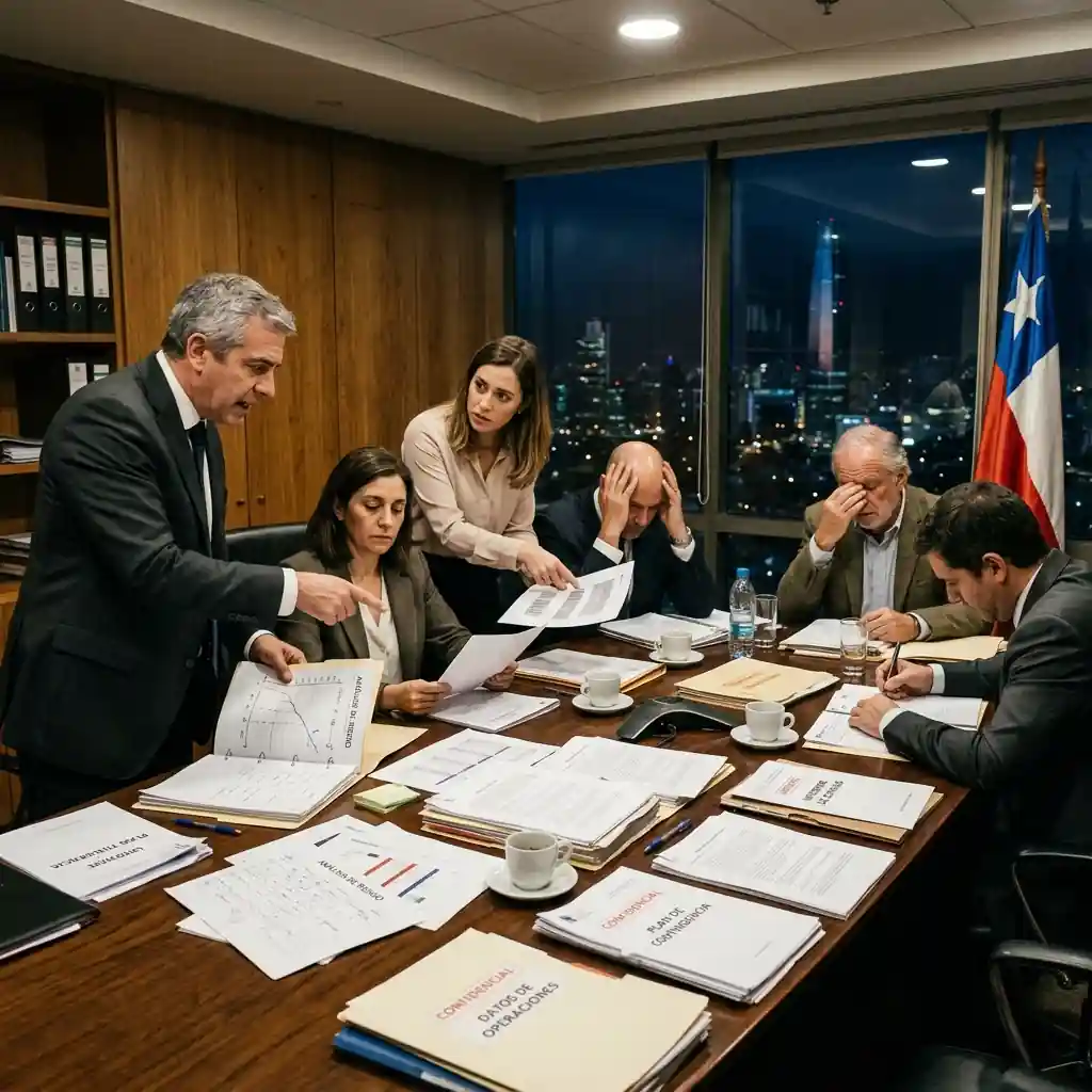 Sala de trabajo durante una contingencia activa